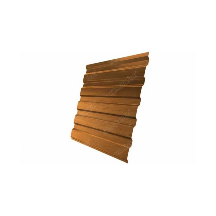 Профлист Grand Line C20А 0.45 Print Premium Golden wood