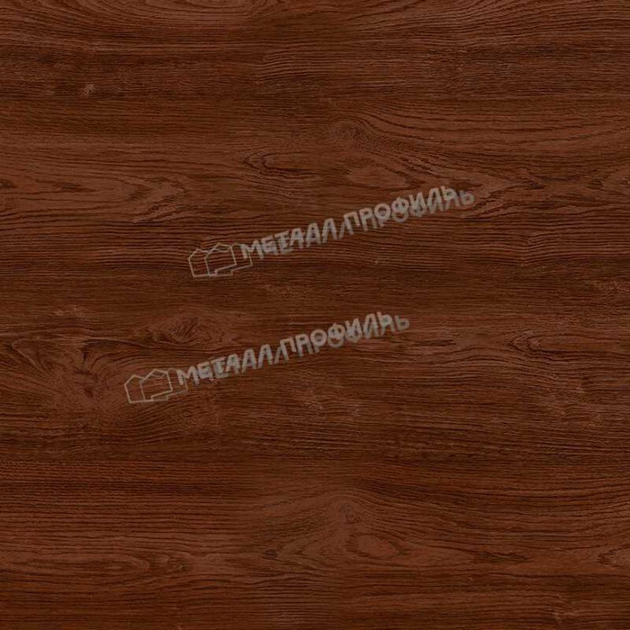 Профлист Металл Профиль C8 0.5 ECOSTEEL® Мореный дуб A фото 4