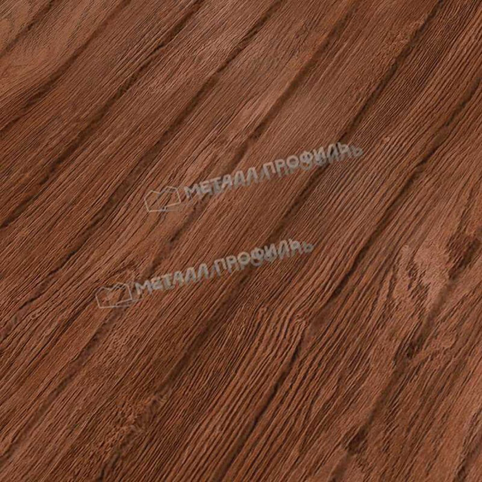 Профлист Металл Профиль C8 0.5 ECOSTEEL® Мореный дуб A фото 5