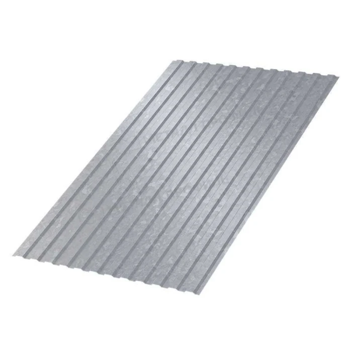 Профлист Металл Профиль МП10 0.35 Цинк Без покрытия Бесцветный A