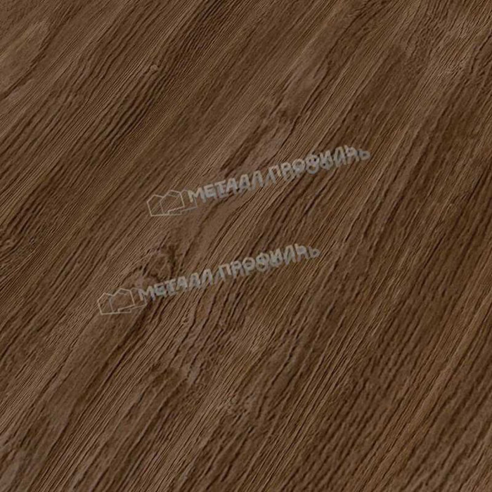 Профлист Металл Профиль МП18 0.5 ECOSTEEL® матовый Мореный дуб A фото 5