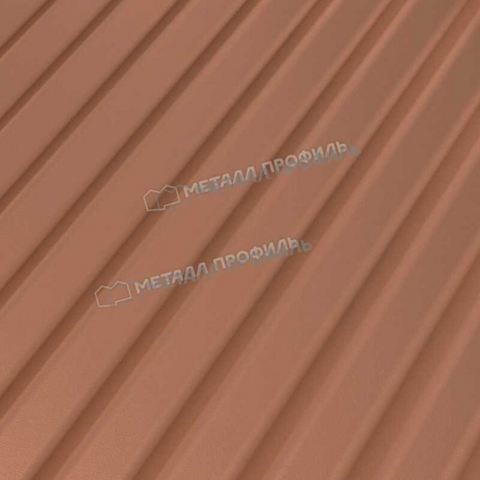 Профлист Металл Профиль МП18 0.5 PURMAN® Argillite, Медный металлик B фото 5