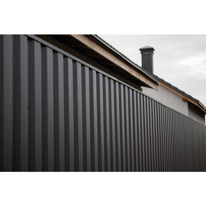 Профлист Металл Профиль МП20 0.45 VikingMP® RR 32 Темно-коричневый B фото 10