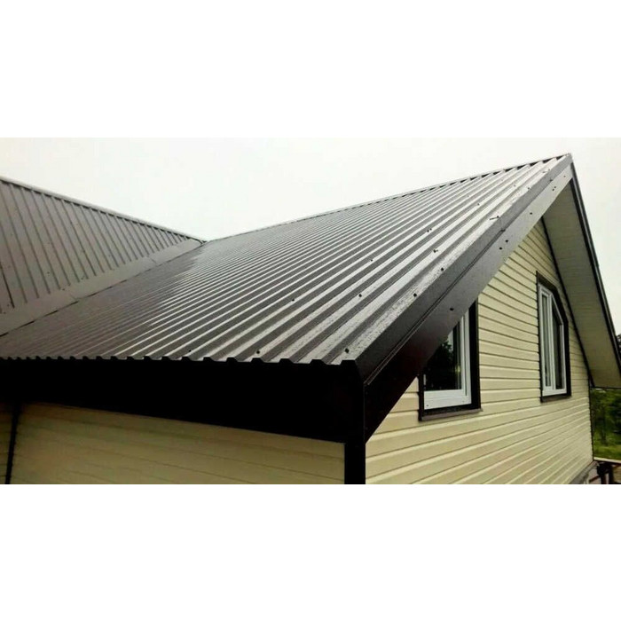 Профлист Металл Профиль МП20 0.45 VikingMP® RR 32 Темно-коричневый B фото 7