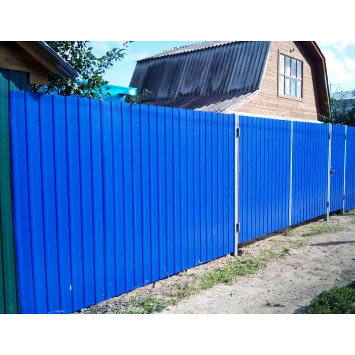 Профлист Металл Профиль МП20 0.45 Полиэстер RAL 5002 Ультрамариновый B фото 8