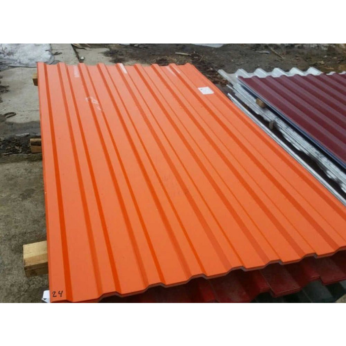 Профлист Металл Профиль МП20 0.5 NormanMP RAL 8004 Коричневая медь R фото 3
