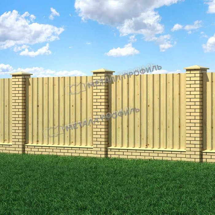 Профлист Металл Профиль МП35 0.5 ECOSTEEL® Сосна B фото 3