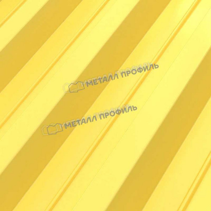 Профлист Металл Профиль Н60 0.5 Полиэстер RAL 1018 Желтый цинк B фото 5