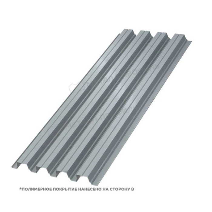 Профлист Металл Профиль Н75 0.65 Полиэстер RAL 7004 Серый A