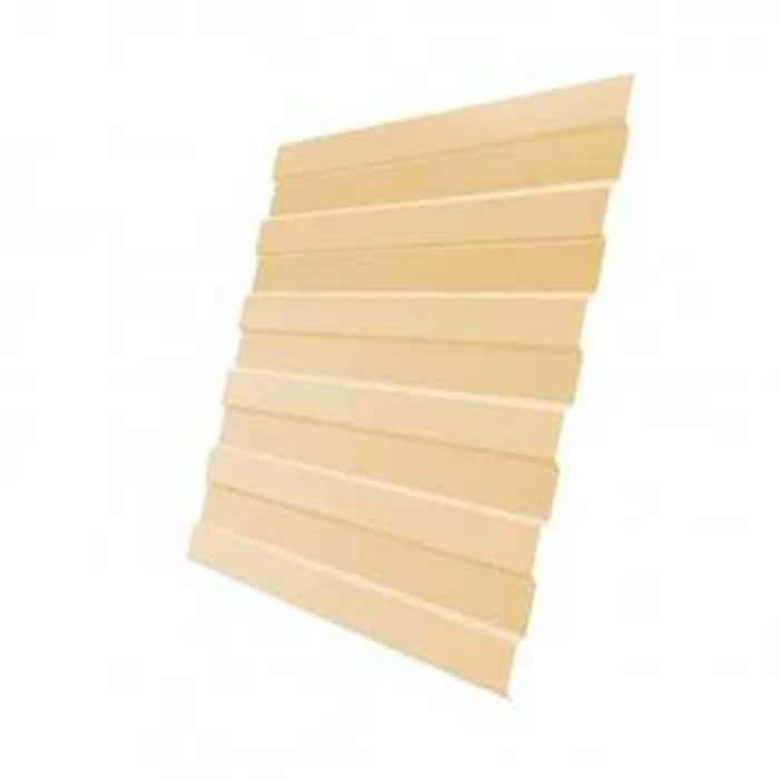 Профлист фигурный Grand Line C8A 0.4 Полиэстер RAL 1014 Слоновая кость