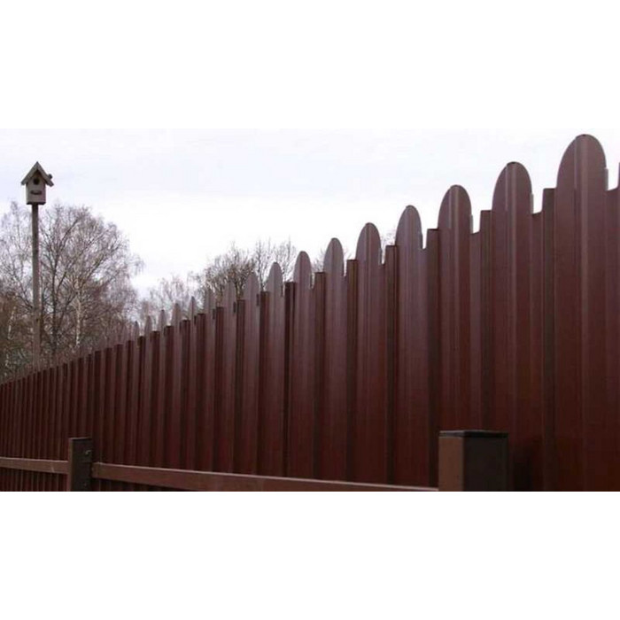 Профнастил фигурный Профлист-Металл C8 0.45 Print Premium Rowan фото 2